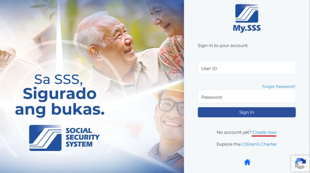 SSS Online Registration